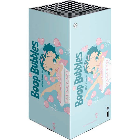 Betty Boop Bubbles XBox Series X Digital Edition Console Skin